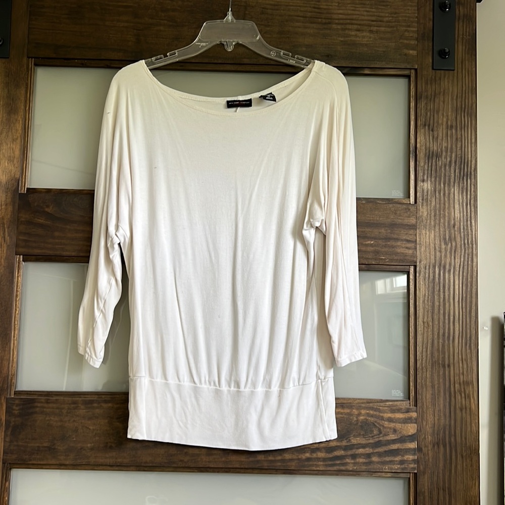 Cream blouse
